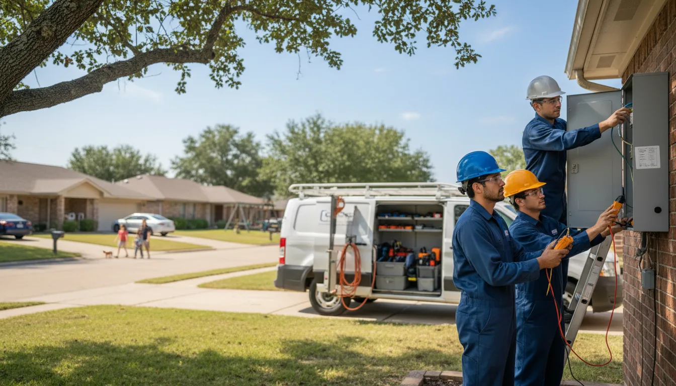 Certified electrician providing emergency electrical services in Institute, WV